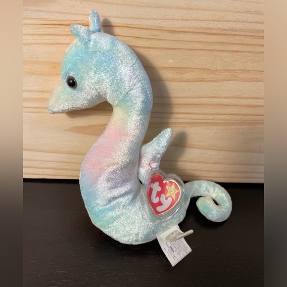 Neon, 1999 Seahorse Ty Beanie Babies // 3/$38 - Picture 2 of 11